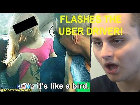 BLONDE GF FLASHES UBER DRIVER! BF GETS SAVAGE! **Not Clickbait**