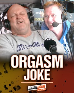 59K views · 945 reactions | “That’s a foreplay” the lead-up to Billy's fruity orgasm joke was better than the delivery  | Triple M's Rush Hour | Facebook