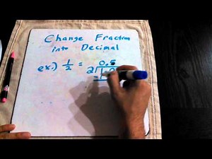 Fraction to Decimal in Spanish