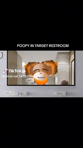 Funny Animated Characters in Target Restroom