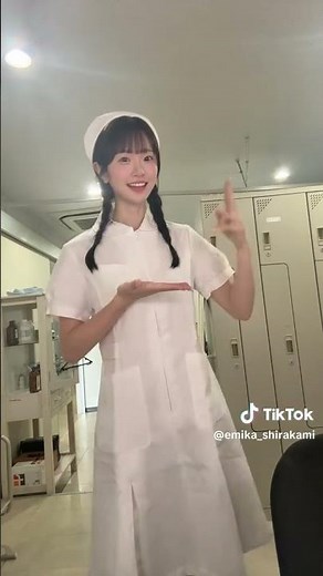cute japanese nurse ‪@emika_shirakami‬
