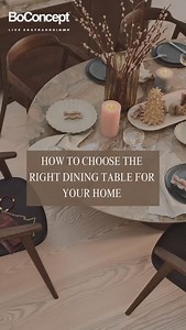 Picking the perfect dining table goes beyond being swayed by the trends, it is about finding the right fit for your space! Explore our timeless dining table pieces to create a space that perfectly reflects you! | BoConcept
