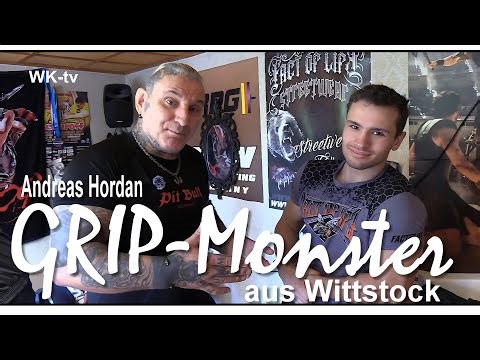 Andreas Hordan, the grip monster from Wittstock - arm wrestling is a strength sport, also in WK