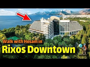 Rixos Downtown Antalya Hotel Uall Inclusive ANTALYA WALKING TOUR Travel Vlog: Rixos Downtown Antalya
