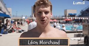 Léon Marchand, natation