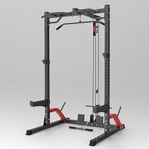 [Hot Item] Half Rack with Lat Attachment Fitness Equipment