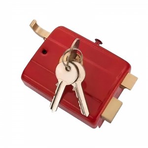 [Hot Item] Home Door Gate Safety Vertical Key Cylinder Deadbolt Rim Door Lock