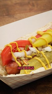 Watch as we recreate the iconic Chicago hot dog! 🌭🍃🧅🍅🥒 Packed with all the classic toppings, this hot dog is a winner! 🌭🏆 #HotDog #campchef #nationalhotdogday | Camp Chef