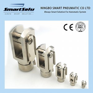 [Hot Item] Pneumatic Aluminium Accessory Flange Air Cylinder Pin Mount Mounting