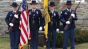 Salisbury Police officers travel to Harford Co. to honor fallen Deputy - 47abc