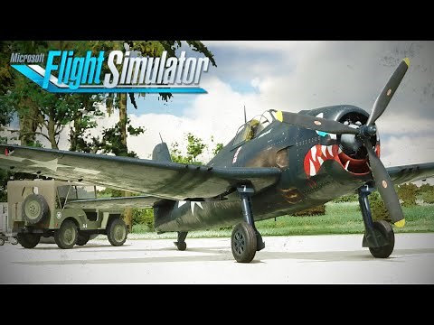FlyingIron Simulations Grumman F6F Hellcat | Full Flight Review | Microsoft Flight Simulator