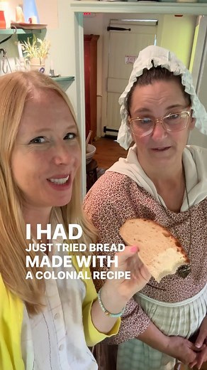 Step inside a Colonial kitchen at East Jersey Old Town, where 16 historic buildings tell the story of the American Revolution and beyond. Hear how they pickled and preserved foods for winter and try some homemade bread with me! . . . . . . . . . . . #revroadtrips #darleynj #newjersey #middlesexcounty #visitnj #middlesex #historical #njhistory #travel #pbs #filming #historyiscool #colonial #colonialtimes #revwar #revolutionarywar #foods #bread #homemade #recipes #reenactor #reenacting #foodies #e