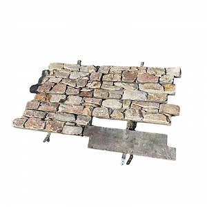 [Hot Item] Ledgestone Pattern Natural Rusty Quartzite Stone Veneer Wall Cladding Panels