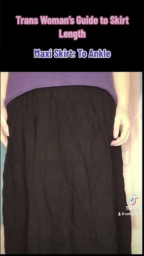 Trans Woman’s Guide to Skirt Length #trans #skirts #shorts