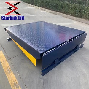 [Hot Item] 6 Ton 8 Ton Adjustable Stationary Loading Mechanical Dock Leveler Yard Ramp