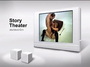 British housewife having fun