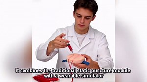 Phlebotomy Practice Kit - Wearable IV Start Training Pad for Nursing Students, Realistic Blood Draw & Venipuncture Simulator with Adjustable Vein Arms (IV Practice Kit for Nurses)