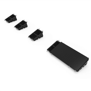 [Hot Item] Plastic Solar Ballast Flat Roof Mounting System Bracket for PV Panel Module