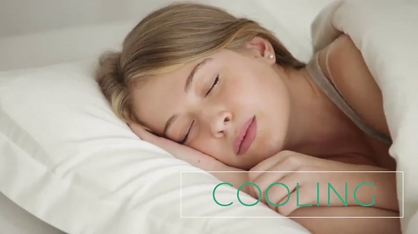 Arctic Dreams 10" Cool to The Touch Gel Infused Memory Foam Mattress- Short Queen