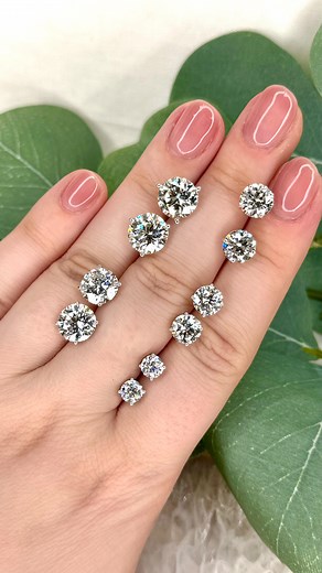 Looking for an upgrade? Explore our gorgeous diamond stud for the perfect classic gift that will last a lifetime  #diamondearrings #diamondstuds #giftinspo #valentinesgift #shoplocal #shopsmall | Ron's Jeweler | Facebook