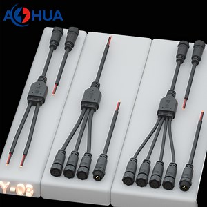 [Hot Item] Cable Customized Male Female Waterproof Y Type Connector