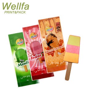 [Hot Item] Factory Food Grade Custom Printed Bolsas De Plastico Heat Seal Edible Ice Lolly Popsicle Packaging Dispoz-a-Bag Plastic Bags