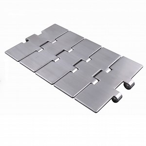 [Hot Item] Stainless Steel Flat Top Chain Plate Linear Flat Top Chain Plate Turning Flat Top Conveyor Chain