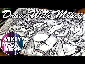 Widowmaker Practice & Prefer Manga Or Anime? - Draw With Mikey 21