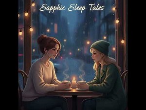 Moonlight Café – A Late-Night Encounter | Lesbian Sleep Story | Sapphic Bedtime Romance