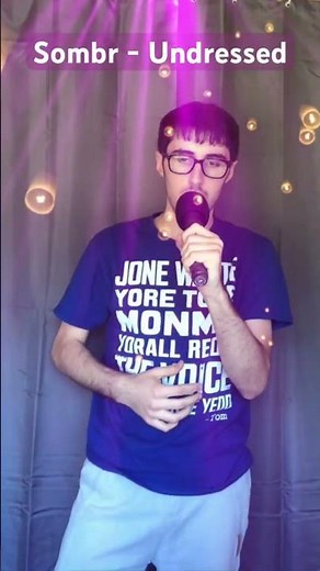 Singing Undressed by Sombr. #Undressed #sombr #viralreels