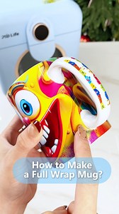 ☕😂 Full-Wrap Sublimation Mug Tips — Funny Face Edition! Ready to wrap your mug with a full 360° FUNNY FACE design? Here are quick tips for a flawless press 👇 🔥 Full-Wrap Tips: ✅ Use tighter heat tape to prevent shifting ✅ Make sure your design fully overlaps for a seamless wrap ✅ Don't forget add shrink wrap film and binder clips ✅ Suggest use our sublimation oven for printing, even the handle also can be printed ✅ Let it cool naturally for sharper details Your funny face artwork will pop ALL