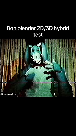 Bon Blender 2D/3D Hybrid Test