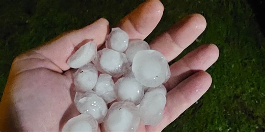FOX10 viewers share photos, video of hail during overnight severe weather