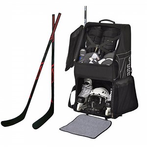 [Hot Item] Sports Equipment Baseball Bat Cricket Softball Hockey Gear Bag with Wheels