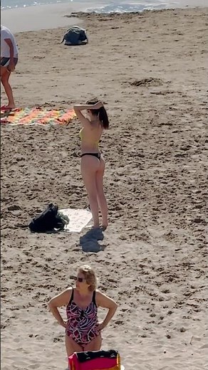 🇦🇷 Hot Mar Del Plata Beach Argentina