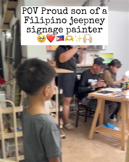 Jeepney Signage Painter @edwintayao recalled how his father nurtured his curiosity for the craft. Today, he is inspiring his son to follow on his footsteps by doing what he loves with pride. 💞 Catch his full interview here: https://youtu.be/iqaQuijrgE8?si=aaFWjwxEfvRvNuTa Masayang araw ng mga Ama para sa lahat ng tumatayong inspirasyon at haligi ng tahanan para sa kanilang mga pamilya. ✨ #fathersday #jeepney #signage #lettering #philippines #passion #CommonRoomPH | Common Room PH