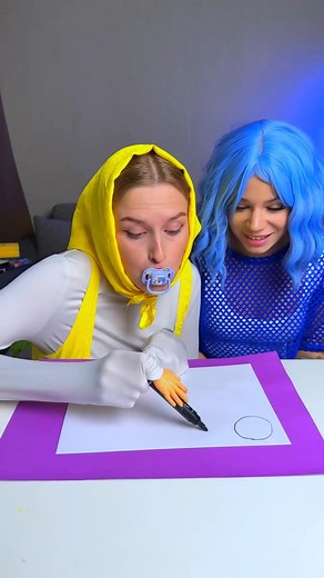 ¡Desafío de dibujo! ✏️🎨 ¿Quién tiene las habilidades? #123go | 123 GO Challenge Spanish