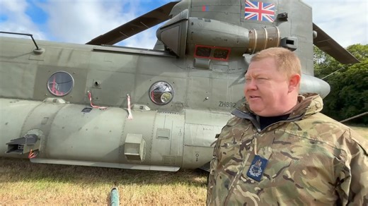 77K views · 716 reactions | The RAF Chinook is here! Ever wondered what the inside of this amazing helicopter looks like? We took a tour with Mark Bradley so you can find out more #chinook #helicopter #militaryshow | Capel Military Show | Facebook