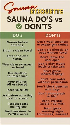 🔥 Gym Sauna MISTAKES You're Making (Bacteria Grows 262x Faster!) 🧖‍♂️ Sauna Etiquette Rules #Sauna