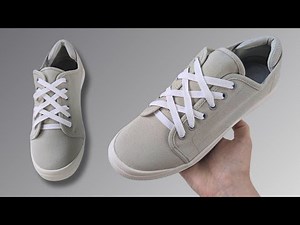 HOW TO DIAMOND LACE SHOES | Diamond Lacing Tutorial