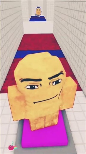 Gedagedigedagedo VS Omega nugget in teamwork obby😂😱💀#roblox #shorts