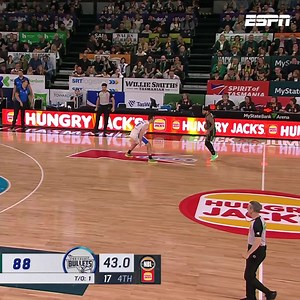 7.6K views · 173 reactions | Milton Doyle was a certified bucket last night against Brisbane 画  32 PTS  8 3PM  7 REB | NBL | Facebook