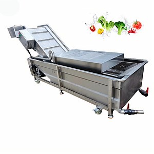 [Hot Item] Fruit Vegetable Spinach Air Bubble Cleaner Washing Carrot Ginger Celery Cleaning Machine