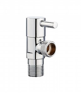 [Hot Item] 1/2 Inch Male Angle Stop Valve Shut off Quarter Turn Plumbing Commercial