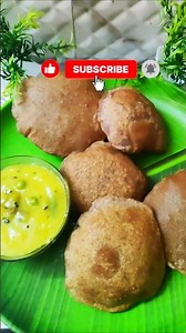 healthy రాగి పూరి Ragi Poori Recipe | Puffy Soft Ragi Puri | Healthy Breakfast”#రాగి పూరీ #shorts