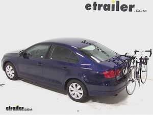 DIY 2014 Volkswagen Jetta Installation for the Thule Passage Trunk Bike Rack for 2 Bikes