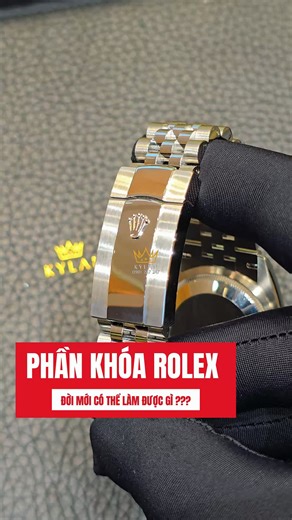 Phần khóa Oysterclasp trên chiếc đồng hồ Rolex 126234 có thể làm được gì ? #KyLan #Rolex #DongHo #DongHoThuySi #DongHoChinhHang KỲ LÂN - PHỤC VỤ SỞ THÍCH VÀ CẢM XÚC ĐẲNG CẤP - THƯỢNG LƯU Hotline: 0901 247 247 | Kỳ Lân Luxury