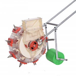 [Hot Item] Agricultural Corn Seeders Hand Push Peanut Seeding, Small Multi-Functional Fertilizer Spotter