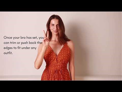 Game Changer Adhesive Bra Tutorial | Breast Lift Tape Styling │Wear Anything Without A Bra