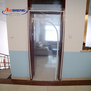 [Hot Item] Zipper Door Dust Guard for Decorating and Other Messy Jobs